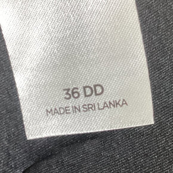 Shade & Shore Black Bikini Sexy Fishnet Macrame Sz 36DD Top XL Bottom 254A - Picture 9 of 10